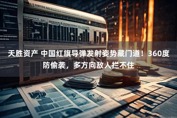 天胜资产 中国红旗导弹发射姿势藏门道！360度防偷袭，多方向敌人拦不住